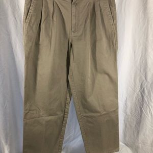 Denver Hayes Men's Pleated Front Khakis 34x30